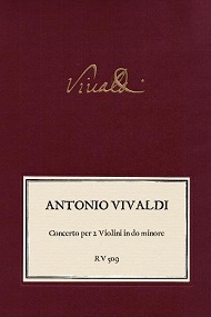 VIVALDI. RV 509 Concerto per 2 Violini in do minore