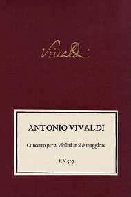 VIVALDI. RV 529 Concerto per 2 Violini in Sib maggiore